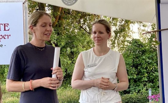 Das neue Präsidententeam: Anna Christina Bockhoff und Caroline Anna Kaiser